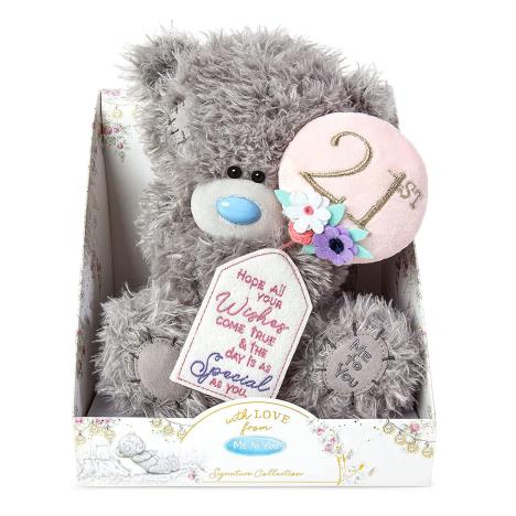 9" 21st Birthday Padded Balloon & Tag Me to You Bear £19.99